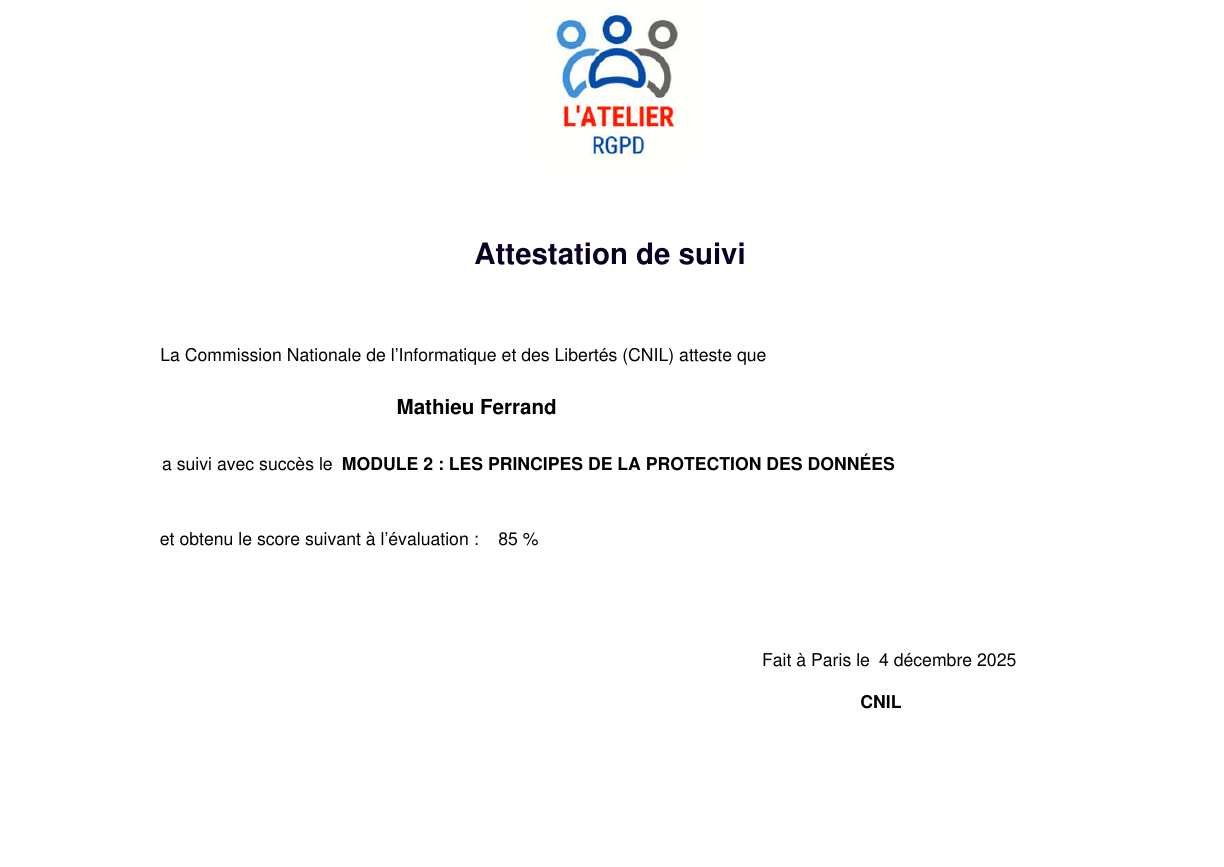 CNIL Module 2